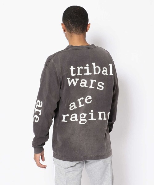 ROYAL FLASH（ロイヤルフラッシュ）の「SAINT MICHAEL/セント マイケル/LS TEE TWAR（トップス・ブラック・L/XL）」の4枚目の写真