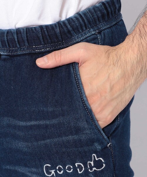 ROYAL FLASH(ロイヤルフラッシュ)の「【Safari 1月号掲載商品】e JEANS / イージーンズ/別注NEW イージーパンツ(パンツ・ブルー・1/2)」の5枚目の写真