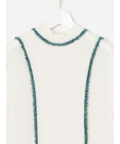WALL（ウォール）の「《WannaC》green fringe blouse（トップス・レディース・その他）」の4枚目の写真