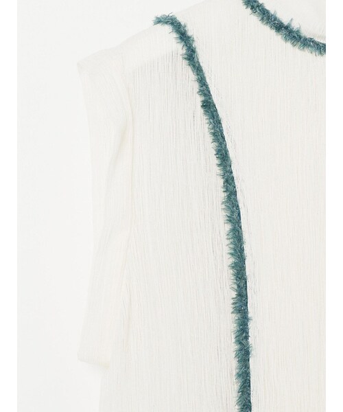 WALL（ウォール）の「《WannaC》green fringe blouse（トップス・レディース・その他）」の5枚目の写真