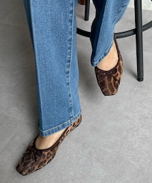 DouDou | スクエアソフトバレエシューズ(バレエシューズ)