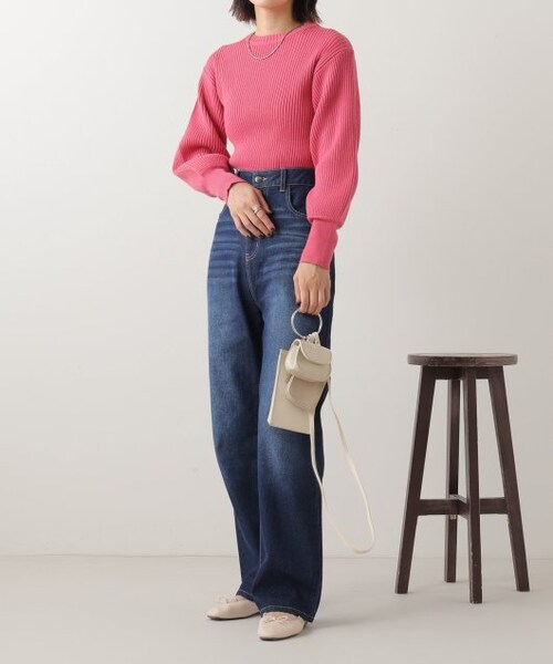 frames RAY CASSIN（フレームスレイカズン）の「リングハンドルマルチショルダー（バッグ・レディース・クロ/グリーン/キナリ・FREE）」の18枚目の写真