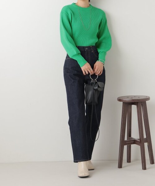 frames RAY CASSIN（フレームスレイカズン）の「リングハンドルマルチショルダー（バッグ・レディース・クロ/グリーン/キナリ・FREE）」の15枚目の写真