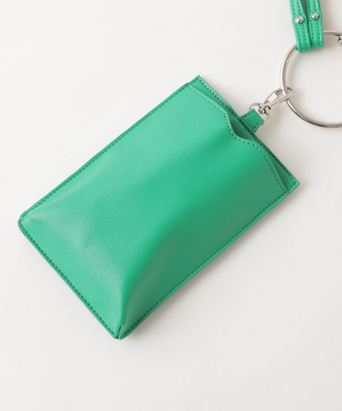 frames RAY CASSIN（フレームスレイカズン）の「リングハンドルマルチショルダー（バッグ・レディース・クロ/グリーン/キナリ・FREE）」の8枚目の写真