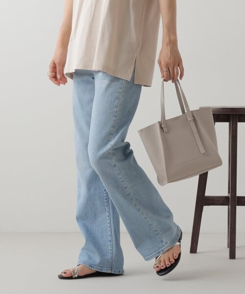 frames RAY CASSIN(フレームスレイカズン)の「ライト2WAYトート(バッグ・レディース・クロ/ライトグレー/ミント・FREE)」の15枚目の写真