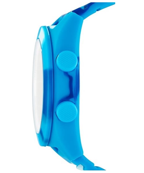 adidas(アディダス)の「adidas Originals 'Calgary' Camouflage Silicone Digital Watch, 50mm(アナログ腕時計・メンズ・Blue)」の4枚目の写真