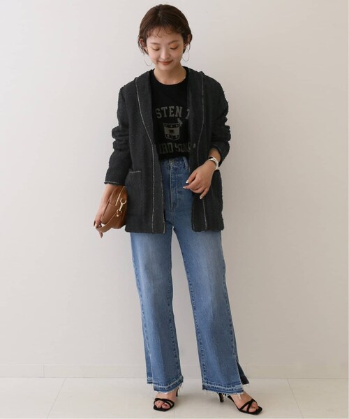 SLOBE IENA（スローブイエナ）の「《予約》ツイードノーカラー