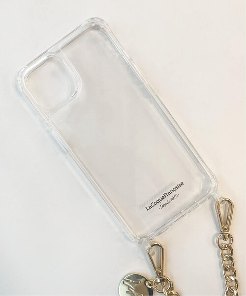 DEUXIEME CLASSE - LA COQUE FRANCAISE iPhoneケース　新品　正規品 iPhone 16 Pro Case Rings Printed Heart Padlock