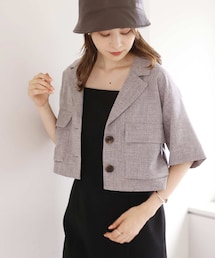 one after another NICE CLAUP | アウトポケットジャケット(テーラードジャケット)