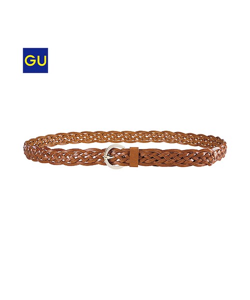 GU（ジーユー）の「（GU）ＷＯＭＥＮメッシュベルトＢ１（WOMEN ⁄ ベルト・サスペンダー・レディース・PINK/BLACK/OFF WHITE/BROWN・-）」の4枚目の写真