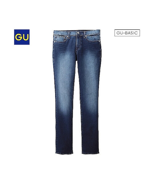 GU（ジーユー）の「（GU）スキニーフィットジーンズ（MEN ⁄ ジーンズ・メンズ・BLUE/BLACK/WHITE/LIGHT BLUE/LIGHT GRAY・32/30/28/31/33/29/34）」の6枚目の写真