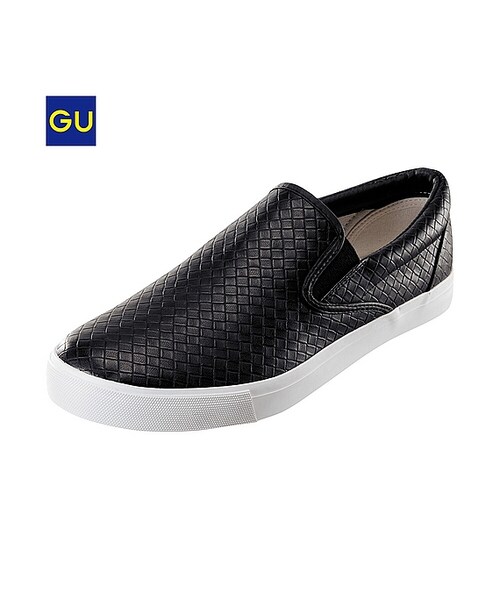 GU（ジーユー）の「（GU）スリッポンシューズ（メッシュ）（MEN ⁄ ブーツ・シューズ・メンズ・BROWN/BLACK・25.0cm/27.0cm/26.0cm/28.0cm）」の2枚目の写真