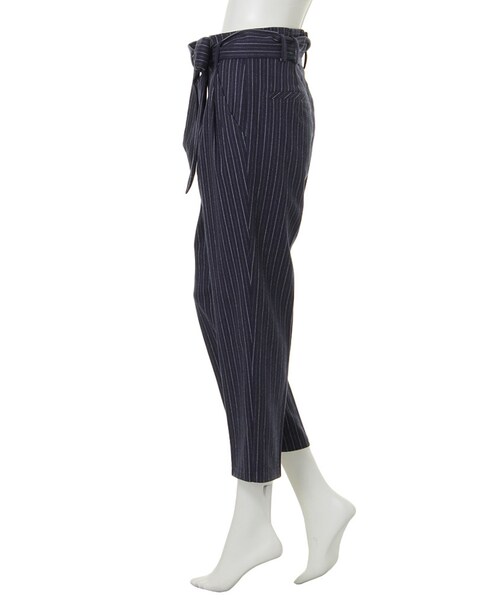 dazzlin（ダズリン）の「【W】ストライプタックパンツ（パンツ・レディース・グレー/ネイビー・S/M）」の4枚目の写真