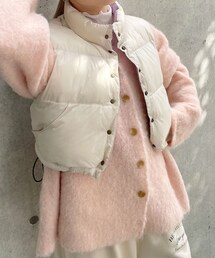 w closet | ★先行予約★【リバーシブル】フェイクダウンベスト【8月下旬入荷】(ジャケット/アウター)