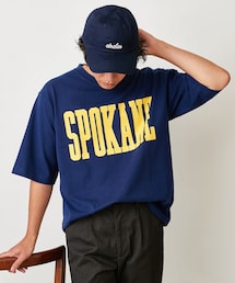 CIAOPANIC TYPY | オーバーサイズアソートカレッジプリントTeeハーフスリーブ(Tシャツ/カットソー)