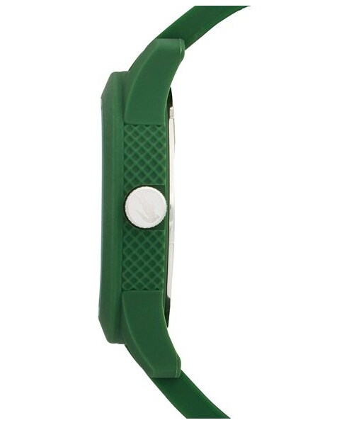 LACOSTE（ラコステ）の「Lacoste Round Silicone Strap Watch, 43mm（アナログ腕時計・メンズ・Green）」の3枚目の写真