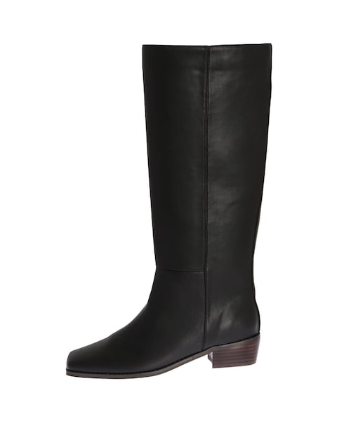 Ungrid(アングリッド)の「スクエアトゥロングブーツ(その他シューズ・アイボリー/ブラック・L/M/S)」の11枚目の写真