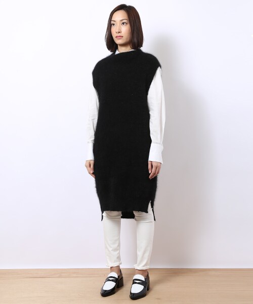 CINOH（チノ）の「ノースリーブボトルネックプルオーバー WHT（その他・レディース・WHT/BLK・38）」の11枚目の写真