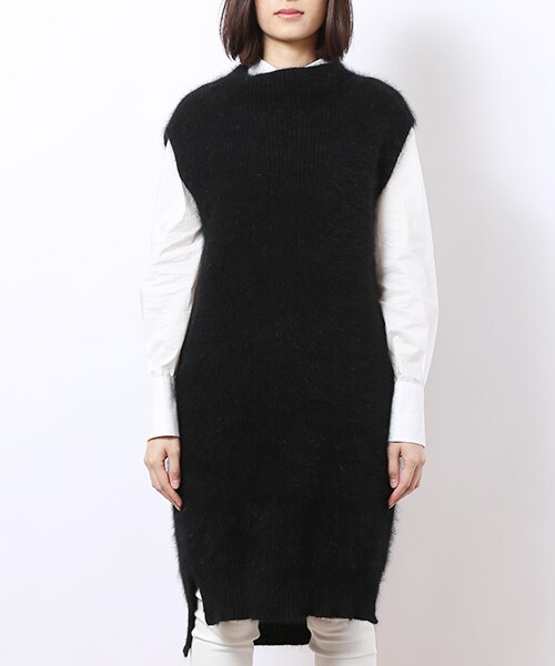 CINOH（チノ）の「ノースリーブボトルネックプルオーバー WHT（その他・レディース・WHT/BLK・38）」の12枚目の写真