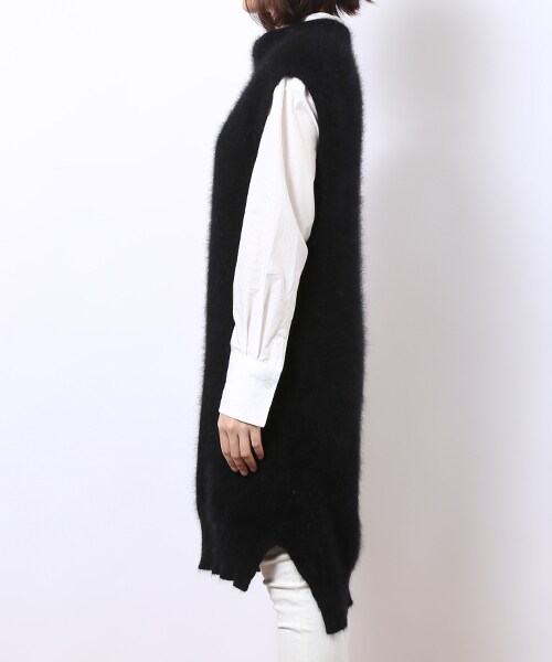 CINOH（チノ）の「ノースリーブボトルネックプルオーバー WHT（その他・レディース・WHT/BLK・38）」の13枚目の写真