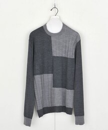 DISCOVERED | PATTERN KNIT(トップス)