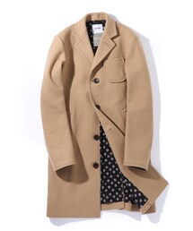 FACTOTUM | ニットメルトンチェスターコート(ジャケット/アウター)