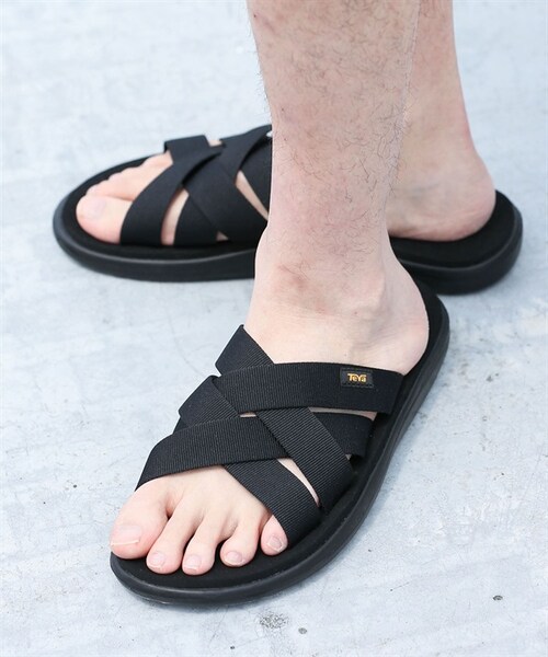 Teva（テバ）の「TEVA Voya Slide（その他・メンズ・黑色・黑色）」の7枚目の写真