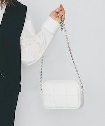 RIVE DROITE | 予約【ADD CULUMN（アドカラム）】PUFF チェーンショルダーバッグ(ショルダーバッグ)