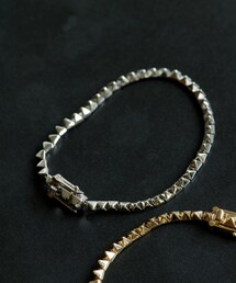 Whim Gazette（ウィムガゼット）の「【EDDIE BORGO】スタッズプレスレット（ブレスレット・レディース）」