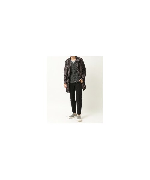 Iroquois（イロコイ）の「PAINペイズリーチェスターコート（）」 - WEAR