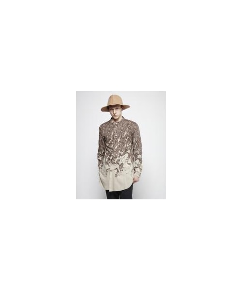 Iroquois（イロコイ）の「PAINペイズリーロングシャツ（）」 - WEAR
