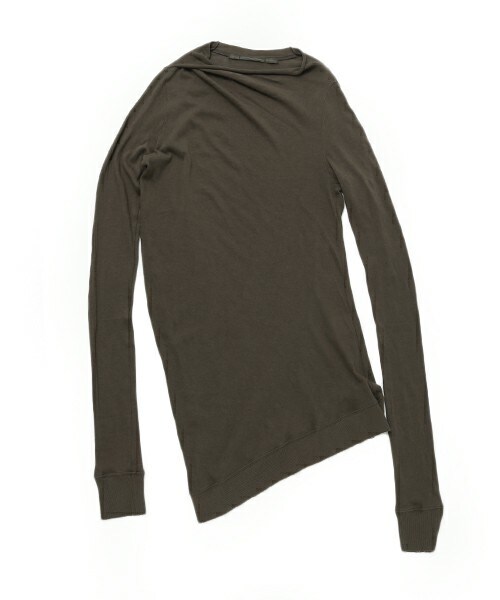 JULIUS（ユリウス）の「ツイストネックカットソー（）」 - WEAR