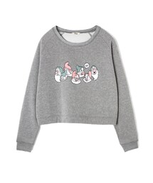 LOVFEE | La petite 七個小矮人寬短版刷毛上衣(トップス)