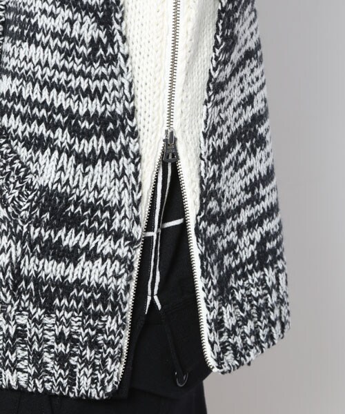 Name.（ネーム）の「【STUDIOUS限定】 ローゲージフーディー（トップス・メンズ・D.GRY/CCL/GRY・1/2/0）」の5枚目の写真