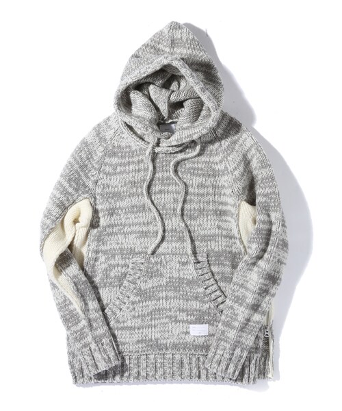 Name.（ネーム）の「【STUDIOUS限定】 ローゲージフーディー（トップス・メンズ・D.GRY/CCL/GRY・1/2/0）」の10枚目の写真