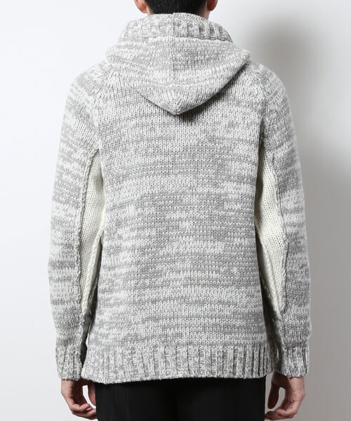 Name.（ネーム）の「【STUDIOUS限定】 ローゲージフーディー（トップス・メンズ・D.GRY/CCL/GRY・1/2/0）」の13枚目の写真