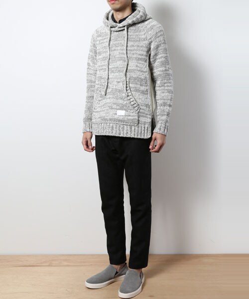 Name.（ネーム）の「【STUDIOUS限定】 ローゲージフーディー（トップス・メンズ・D.GRY/CCL/GRY・1/2/0）」の17枚目の写真