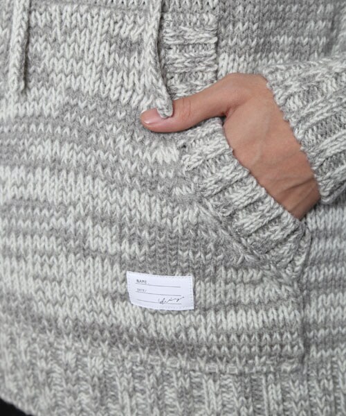 Name.（ネーム）の「【STUDIOUS限定】 ローゲージフーディー（トップス・メンズ・D.GRY/CCL/GRY・1/2/0）」の15枚目の写真
