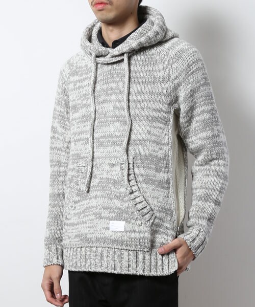 Name.（ネーム）の「【STUDIOUS限定】 ローゲージフーディー（トップス・メンズ・D.GRY/CCL/GRY・1/2/0）」の11枚目の写真