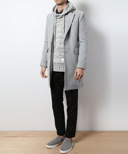 Name.（ネーム）の「【STUDIOUS限定】 ローゲージフーディー（トップス・メンズ・D.GRY/CCL/GRY・1/2/0）」の18枚目の写真