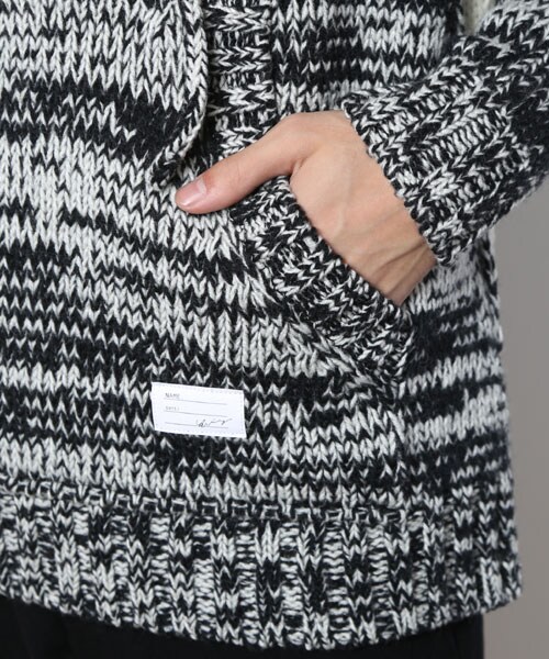 Name.（ネーム）の「【STUDIOUS限定】 ローゲージフーディー（トップス・メンズ・D.GRY/CCL/GRY・1/2/0）」の6枚目の写真