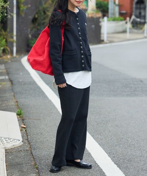 FREAK'S STORE（フリークスストア）の「カラーリブスカート（スカート・ナチュラル/ブラック/ピンク/オレンジ・FREE）」の2枚目の写真