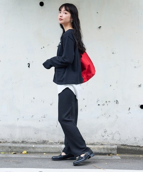 FREAK'S STORE（フリークスストア）の「カラーリブスカート（スカート・ナチュラル/ブラック/ピンク/オレンジ・FREE）」の12枚目の写真