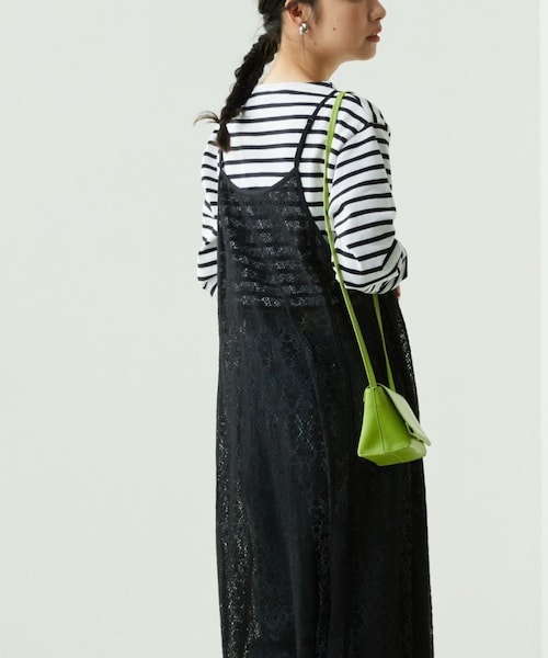 FREAK'S STORE（フリークスストア）の「2WAYレースワンピース（ワンピース/ドレス・オフホワイト/ブラック・FREE）」の8枚目の写真