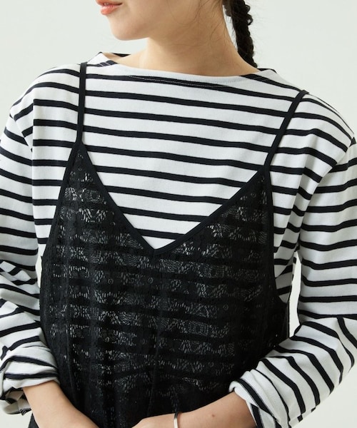 FREAK'S STORE（フリークスストア）の「2WAYレースワンピース（ワンピース/ドレス・オフホワイト/ブラック・FREE）」の19枚目の写真