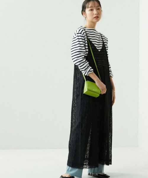 FREAK'S STORE（フリークスストア）の「2WAYレースワンピース（ワンピース/ドレス・オフホワイト/ブラック・FREE）」の13枚目の写真