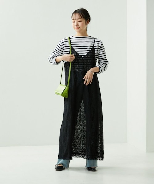 FREAK'S STORE（フリークスストア）の「2WAYレースワンピース（ワンピース/ドレス・オフホワイト/ブラック・FREE）」の15枚目の写真