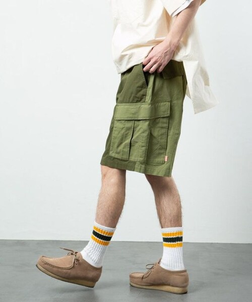 FREAK'S STORE（フリークスストア）の「CARGO SHORTS（パンツ・ブラック/オリーブ/その他/柄１・S）」の5枚目の写真