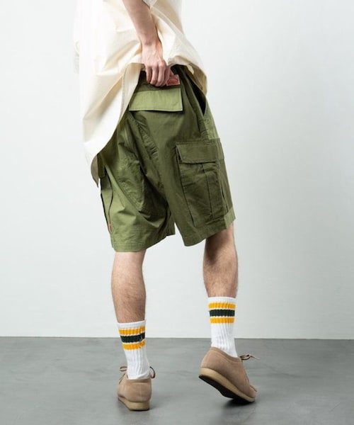 FREAK'S STORE（フリークスストア）の「CARGO SHORTS（パンツ・ブラック/オリーブ/その他/柄１・S）」の6枚目の写真