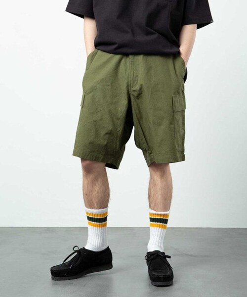 FREAK'S STORE（フリークスストア）の「CARGO SHORTS（パンツ・ブラック/オリーブ/その他/柄１・S）」の10枚目の写真
